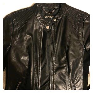 Express leather jacket